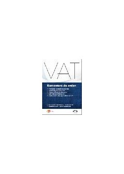 VAT Komentarz do zmian