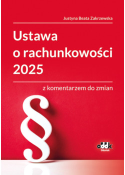 Ustawa o rachunkowości 2025...